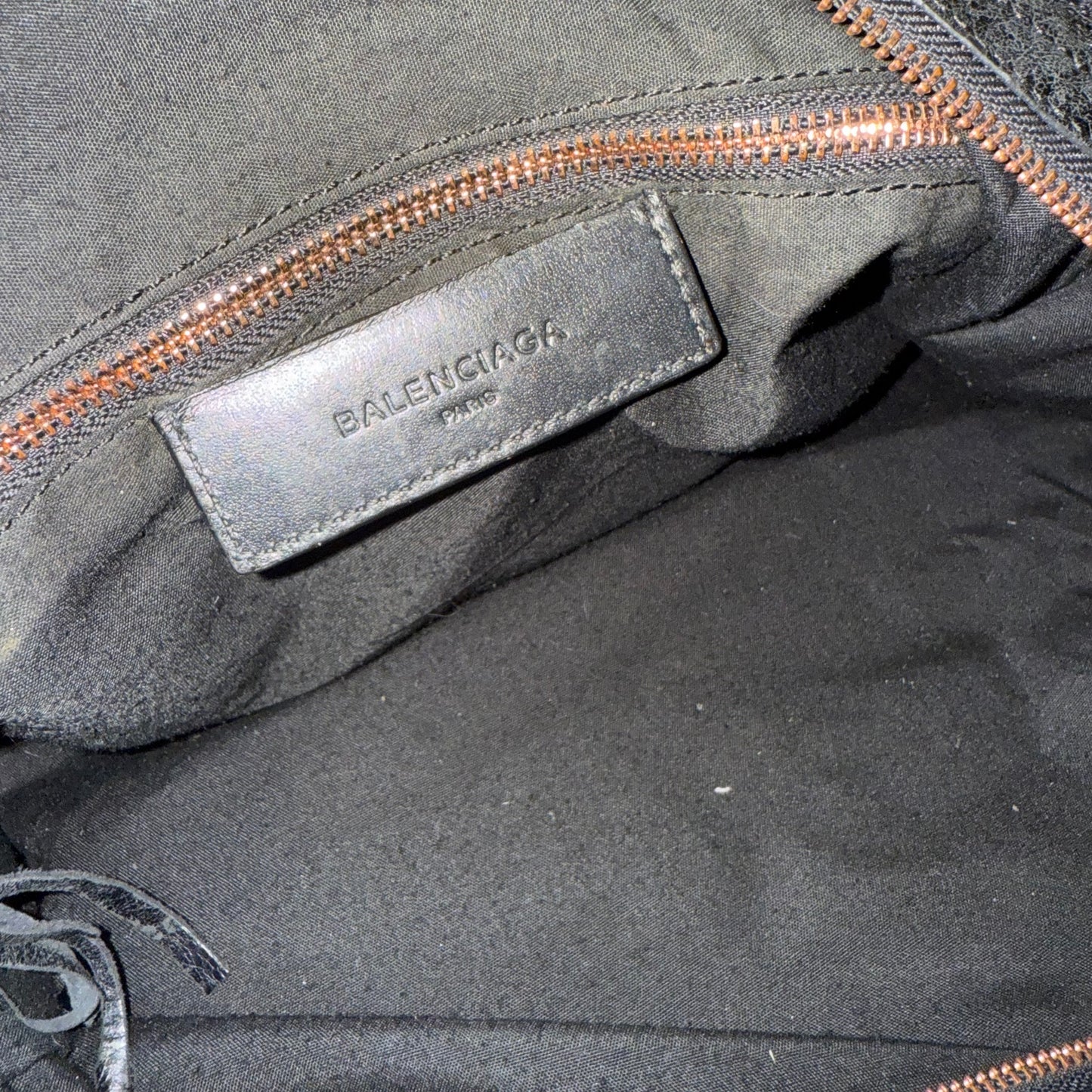 Balenciaga Classic Part-Time Bag – Black Lambskin with Aged Gold Hardware | Authentic Pre-Owned (No Mirror)